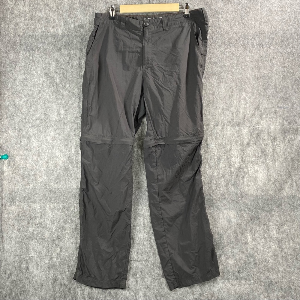 Mountain Hardware Mens Gray Convertible Utility Pants Size 34/44 - Picture 1 of 14